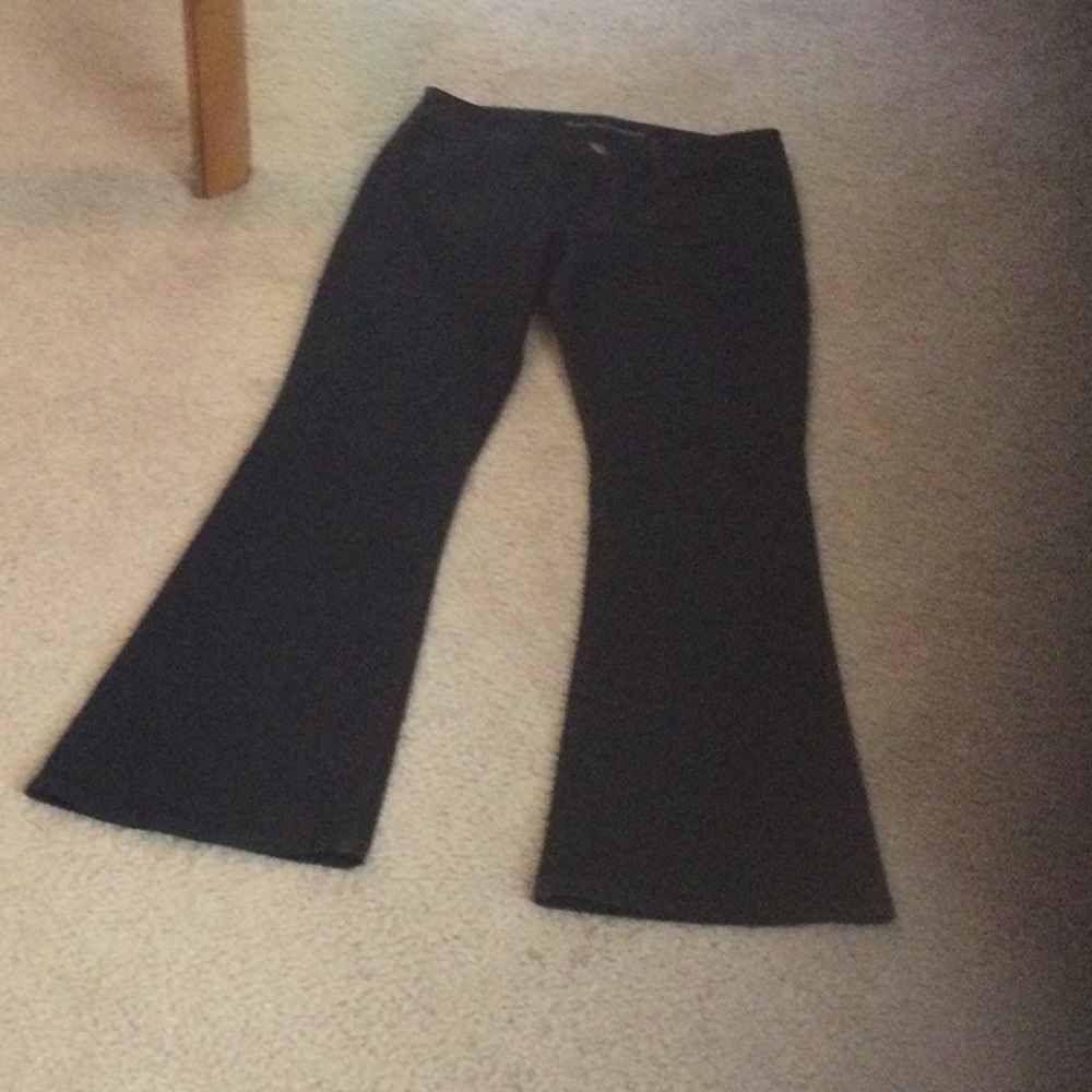 Classic Black Flared Women's Pants